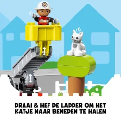 LEGO DUPLO Stadt - Feuerwehrauto 10969 -Schleich Verkaufe extra afbeelding voor 5702017153650 9