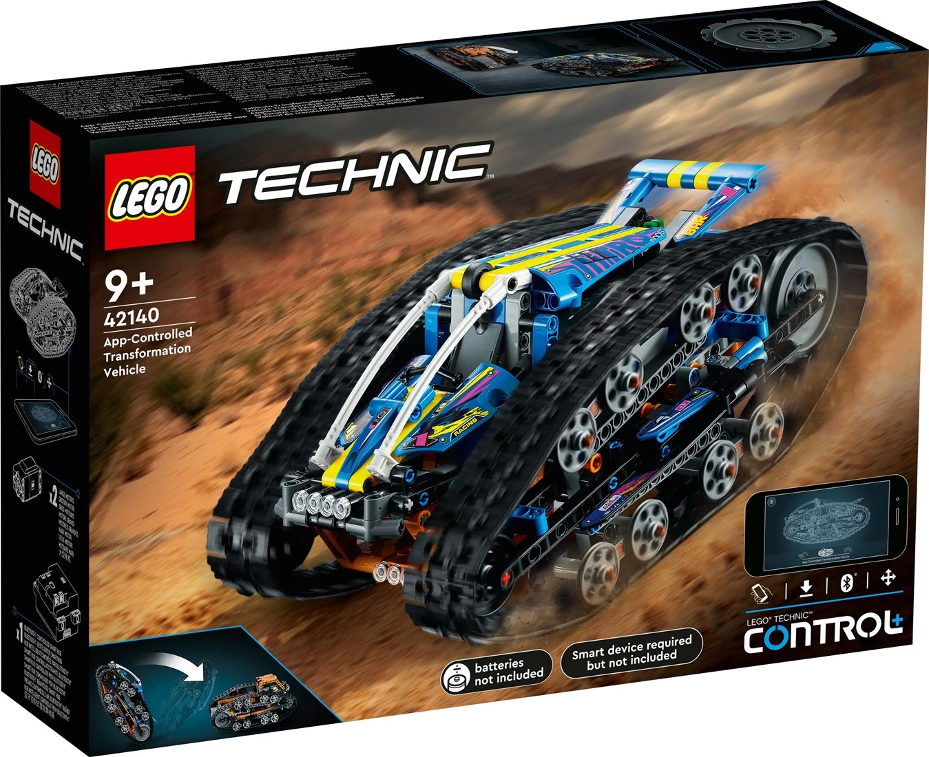 LEGO Technic - Verwandlungsfahrzeug Mit App-Steuerung 42140 15 LEGO Technic - Verwandlungsfahrzeug Mit App-Steuerung 42140 – Bild 15