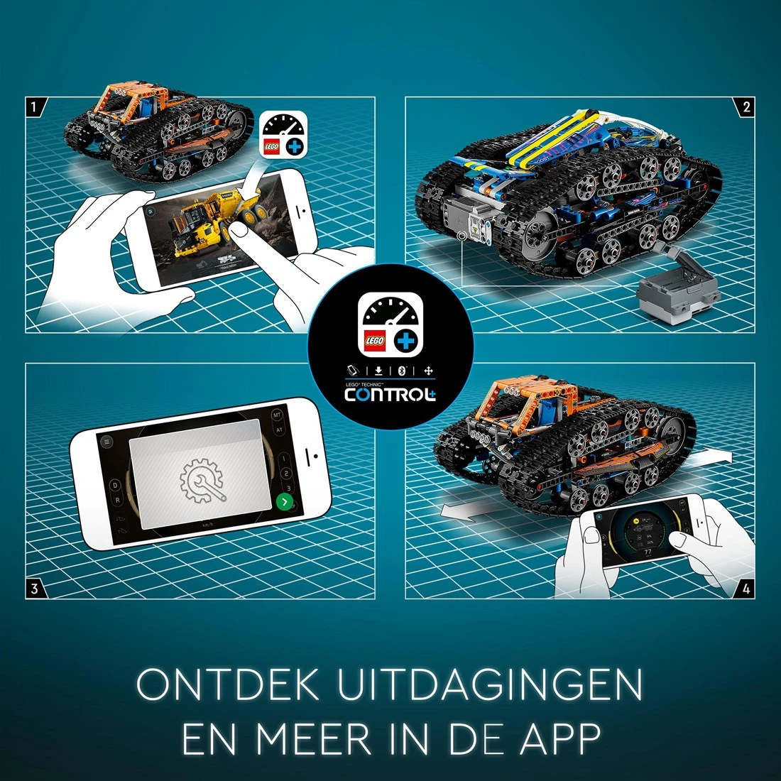 LEGO Technic - Verwandlungsfahrzeug Mit App-Steuerung 42140 13 LEGO Technic - Verwandlungsfahrzeug Mit App-Steuerung 42140 – Bild 13