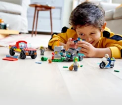 LEGO City Feuerwehr - Verfolgung Von Feuerwehr Und Polizei 60319 -Schleich Verkaufe extra afbeelding voor 5702017161037 4