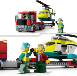 LEGO City Große Fahrzeuge - Rettungshubschrauber Transport 60343 -Schleich Verkaufe extra afbeelding voor 5702017161150 1