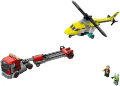 LEGO City Große Fahrzeuge - Rettungshubschrauber Transport 60343 -Schleich Verkaufe extra afbeelding voor 5702017161150 7