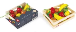 Janod Früchte Sortiment Im Kasten (Inhalt 12 Teile) 5 Janod Früchte Sortiment Im Kasten (Inhalt 12 Teile) -Schleich Verkaufe fruechte sortiment im kasten inhalt 12 teile 3