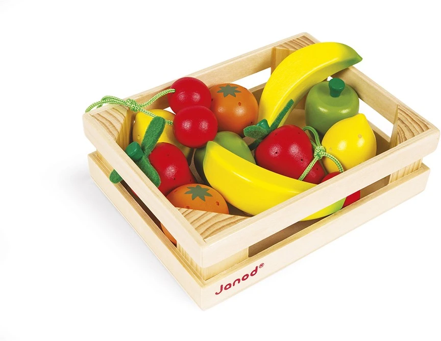 Janod Früchte Sortiment Im Kasten (Inhalt 12 Teile) 1 Janod Früchte Sortiment Im Kasten (Inhalt 12 Teile)