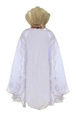 Great Pretenders Generique - Glänzender Meerjungfrauen Umhang Für Mädchen Weiss