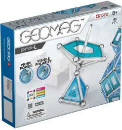 Geomag, Pro-L, 022, Magnetkonstruktionen Und Lernspiele, Konstruktionsspielzeug, 50-teilig