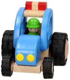 Goki Spielzeugfahrzeug Traktor Aus Holz - 55928 -Schleich Verkaufe goki spielzeugfahrzeug traktor aus holz 55928 3