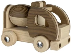 Goki Spielzeugfahrzeug Zementmischmaschine Aus Holz - 55912