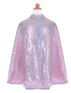 Great Pretenders Great Presenders 50667 Silver Sequins Cape, Masken Und Partyzubehör, Rosa