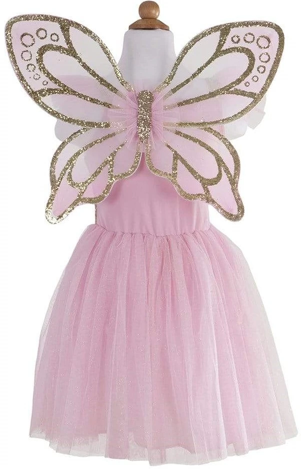 Great Pretenders Great Presenders Butterfly Dress W/wings Mützen, Masken Und Partyzubehör, Gold (32325) 2 Great Pretenders Great Presenders Butterfly Dress W/wings Mützen, Masken Und Partyzubehör, Gold (32325) – Bild 2