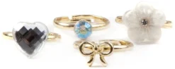 Great Pretenders Boutique Freche Ringe, 4 Stück