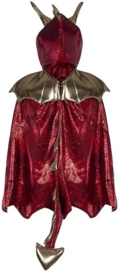 Great Pretenders Cape De Dragon Rouge, Taille US 5-6