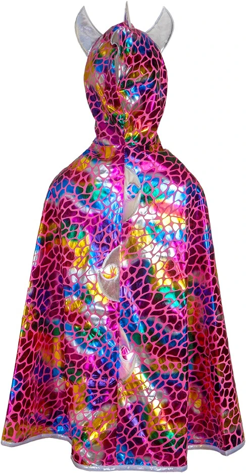 Great Pretenders Dragon Knight Cape, Multi/Slvr Mützen, Masken Und Partyzubehör, Mehrfarbig (52415) 2 Great Pretenders Dragon Knight Cape, Multi/Slvr Mützen, Masken Und Partyzubehör, Mehrfarbig (52415) – Bild 2