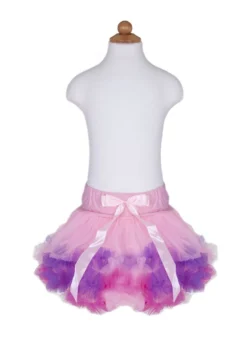 Great Pretenders - Rainbow Petticoat Skirt Lt PK Mützen, Masken Und Partyzubehör, Rosa (Rosa) (43025)