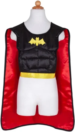 Great Pretenders Rev. Superhero Tunika/Cape/Maske, Größe US 4-7 -Schleich Verkaufe great pretenders rev superhero tunika cape maske groesse us 4 7 3