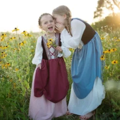 Great Pretenders Robe De Paysanne Médiévale Rose, Taille US 5-6 -Schleich Verkaufe great pretenders robe de paysanne medievale rose taille us 5 6 3