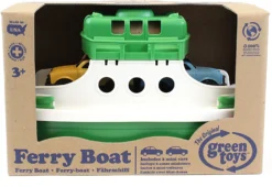 Green Toys Fähre - Grün/Weiß -Schleich Verkaufe green toys faehre gruen weiss 3