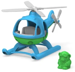 Green Toys Helikopter - Blaue Oberseite