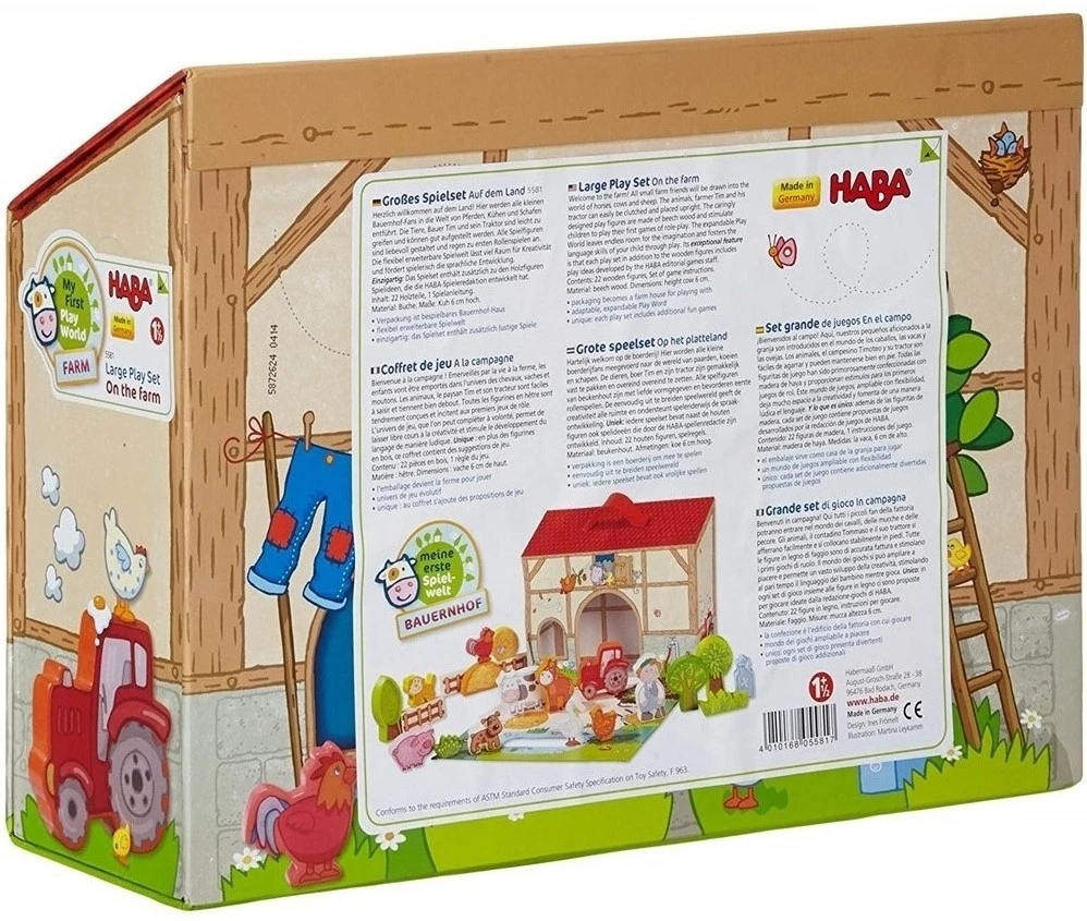 HABA Großes Spielset Auf Dem Land 2 HABA Großes Spielset Auf Dem Land – Bild 2