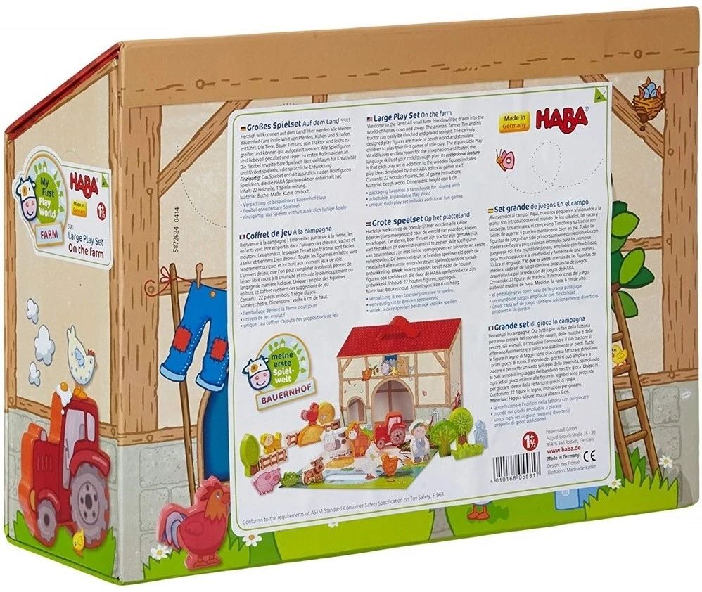 HABA Großes Spielset Auf Dem Land 1 HABA Großes Spielset Auf Dem Land