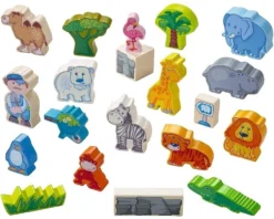 HABA Großes Spielset Im Zoo -Schleich Verkaufe haba grosses spielset im zoo 3