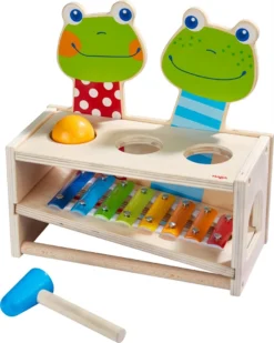 HABA Klang-Klopfbank Froschkonzert