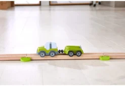 HABA Kullerbü Murmelbahn - Geländewagen Mit Anhänger