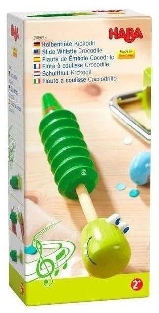 HABA Schiebepfeife Krokodil 3 HABA Schiebepfeife Krokodil – Bild 3