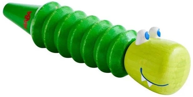 HABA Schiebepfeife Krokodil 1 HABA Schiebepfeife Krokodil