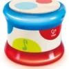 Hape Baby-Trommel | Farbiges Rollendes Musikspielzeug Für Kleinkinder Zum Erlernen Von Rhythmus Und Unterschiedlichen Klängen, Batteriebetrieben