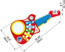 Hape E0335 6-in-1 Musikinstrument