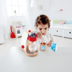 Hape E3146 - Meine Kaffeemaschine, Zubehör Für Kinderküche Und Kaufladen, Aus Holz -Schleich Verkaufe hape e3146 meine kaffeemaschine zubehoer fuer kinderkueche und kaufladen aus holz 3
