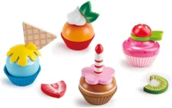 Hape E3157 - Cupcakes, Küchenspielzeug