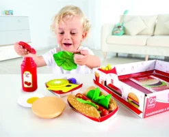 Hape E3160 - Fastfood-Set, Küchenspielzeug -Schleich Verkaufe hape e3160 fastfood set kuechenspielzeug 3
