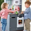 Hape E3166 Spielküche-Innovation, Kinderküche Aus Holz, Inklusive Zubehör, Ab 3 Jahre