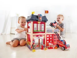 Hape Großstadt-Feuerwache Spieleset | Feuerwache Für Kinder Aus Holz, Unterstützt Die Motorische Entwicklung Und Fördert Das Gemeinsame Spiel -Schleich Verkaufe hape grossstadt feuerwache spieleset feuerwache fuer kinder aus holz unterstuetzt die motorische entwicklung und foerdert das gemeinsame spiel 3