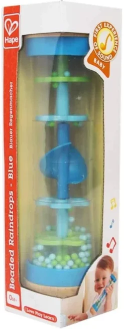 Hape Regenmacher | Mini-Rassel Aus Holz Regenmacher-Spielzeug, Blau -Schleich Verkaufe hape regenmacher mini rassel aus holz regenmacher spielzeug blau 3