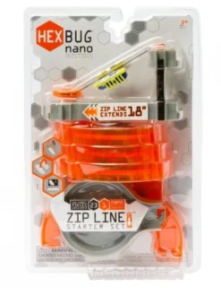 Duracell HEXBUG 501114 - Nano Zip-Line Starter Set, Elektronisches Spielzeug