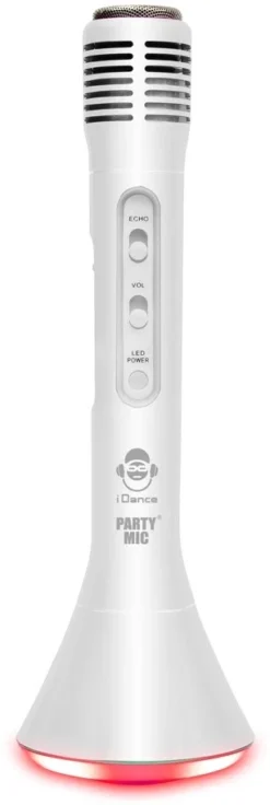 IDance PM 10 Karaoke-Mikrofon Weiß