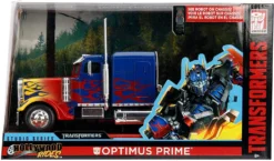 Jada Toys Transformers T1 Optimus Prime, Spielzeugauto Aus Die-cast, Auto, Maßstab 1:24, Blau/rot -Schleich Verkaufe jada toys transformers t1 optimus prime spielzeugauto aus die cast auto massstab 1 24 blau rot 3