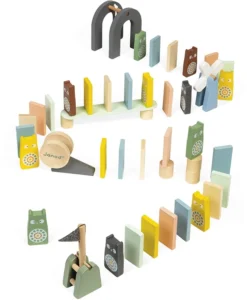 Janod - 28 Holzdominos Kollektion Sweet Cocoon - Baby- Und Kleinkindspielzeug Farbe Auf Wasserbasis - Geschicklichkeitsspiel Entwicklung Von Feinmotorik Und Konzentration - Ab 3 Jahren, J04404 -Schleich Verkaufe janod 28 holzdominos kollektion sweet cocoon baby und kleinkindspielzeug farbe auf wasserbasis geschicklichkeitsspiel entwicklung von feinmotorik und konzentration ab 3 jahren j 1