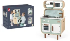 Janod - Holz Kinderspielküche ‘Reverso’ - Doppelseitige Spielküche - Holzküche Für Kinder - Kinderküche Mit Licht Und Sound - Mit 7 Zubehörteilen - Ab 3 Jahren, J06594 -Schleich Verkaufe janod holz kinderspielkueche reverso doppelseitige spielkueche holzkueche fuer kinder kinderkueche mit licht und sound mit 7 zubehoerteilen ab 3 jahren j06594 3