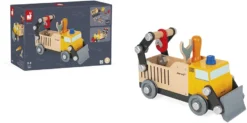 Janod J06470 Brico 'Kids Bauwagen Aus Holz-Bauspielzeug-Entwicklung Von Feinmotorik Und Fantasie-FSC-Zertifiziert-Ab 3 Jahren -Schleich Verkaufe janod j06470 brico apos kids bauwagen aus holz bauspielzeug entwicklung von feinmotorik und fantasie fsc zertifiziert ab 3 jahren 3