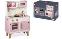 Janod - Küche Aus Holz Mit Funktionen Und Zubehör -Schleich Verkaufe janod kueche aus holz mit funktionen und zubehoer 3