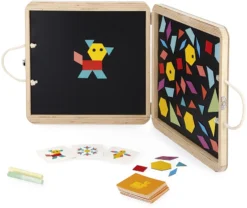 Janod Magnetische Puzzelkoffer - Geometrie