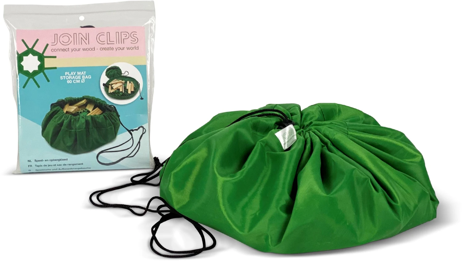 JOIN CLIPS Spiel-Aufbewahrungstasche 60 Cm 2 JOIN CLIPS Spiel-Aufbewahrungstasche 60 Cm – Bild 2