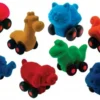 Jura Toys RUBBABU TIERE MINI 10CM - 8 Tiere Zur Auswahl (Lieferumfang: 1 Tier)