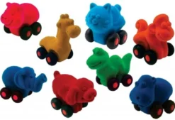 Jura Toys RUBBABU TIERE MINI 10CM - 8 Tiere Zur Auswahl (Lieferumfang: 1 Tier)