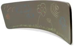 Kinderfeets Balance Board Aus Holz - Kreidetafel