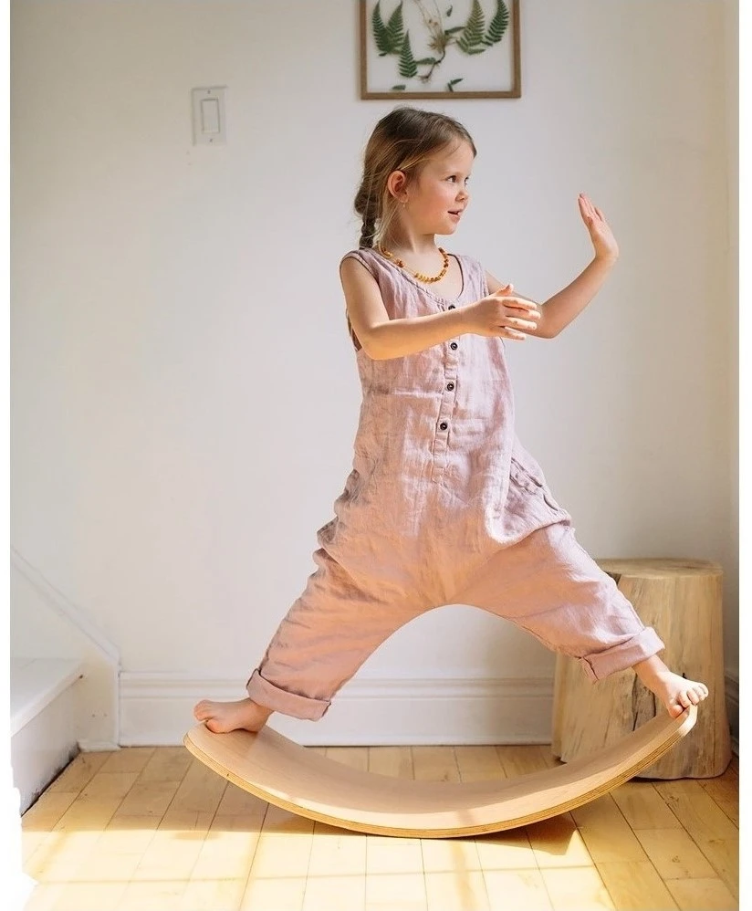 Kinderfeets Balance Board Aus Holz - Natur 2 Kinderfeets Balance Board Aus Holz - Natur – Bild 2